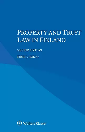 Property and Trust Law in Finland cover