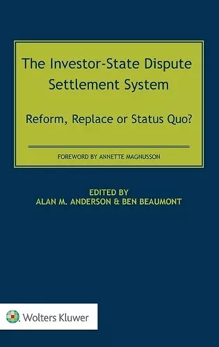 The Investor-State Dispute Settlement System cover