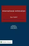 International Arbitration cover