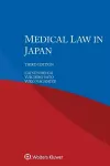 Medical Law in Japan cover