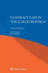 Contract Law in the Czech Republic cover