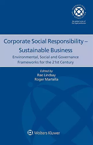 Corporate Social Responsibility – Sustainable Business cover