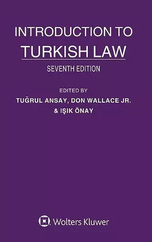 Introduction to Turkish Law cover