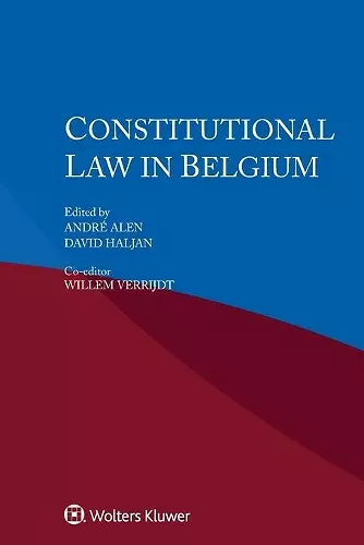 Constitutional Law in Belgium cover