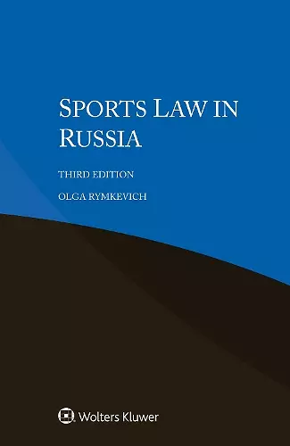 Sports Law in Russia cover