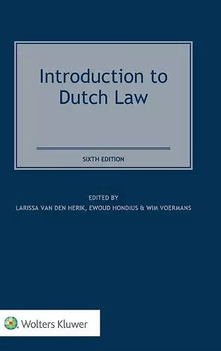 Introduction to Dutch Law cover