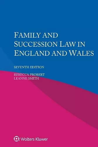 Family and Succession Law in England and Wales cover