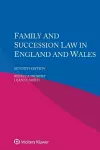 Family and Succession Law in England and Wales cover