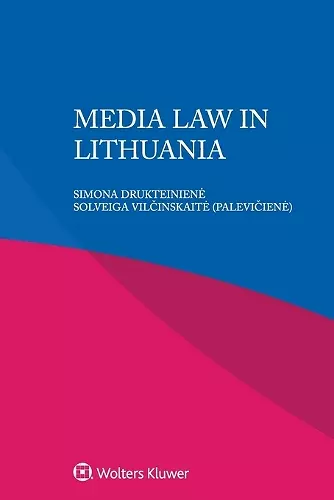 Media Law in Lithuania cover