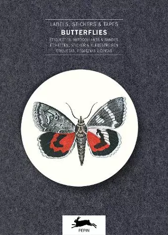 Butterflies: Label & Sticker Book cover