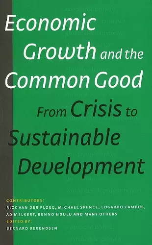 Economic Growth & the Common Good cover