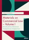 Materials on Commercial Law - Volume I cover