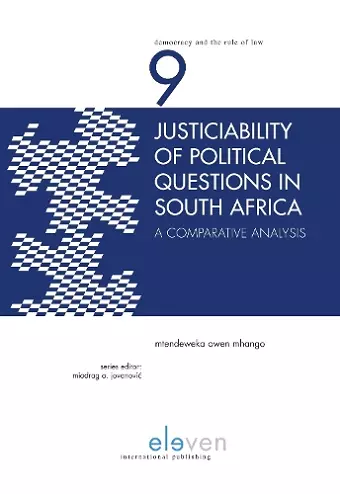 Justiciability of Political Questions in South Africa cover