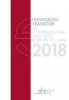 Hungarian Yearbook of International and European Law 2018 cover