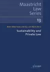 Sustainability and Private Law cover