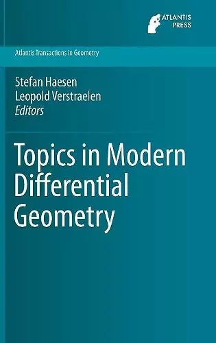 Topics in Modern Differential Geometry cover