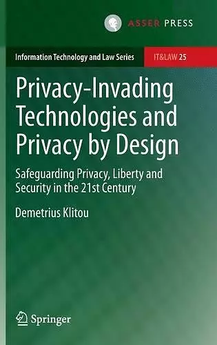 Privacy-Invading Technologies and Privacy by Design cover