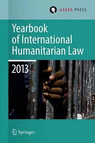 Yearbook of International Humanitarian Law 2013 cover