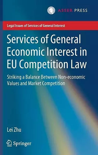 Services of General Economic Interest in EU Competition Law cover
