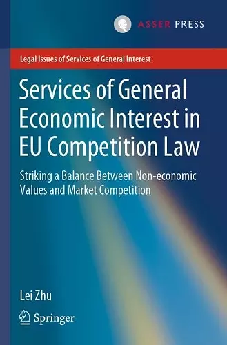 Services of General Economic Interest in EU Competition Law cover