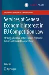 Services of General Economic Interest in EU Competition Law cover