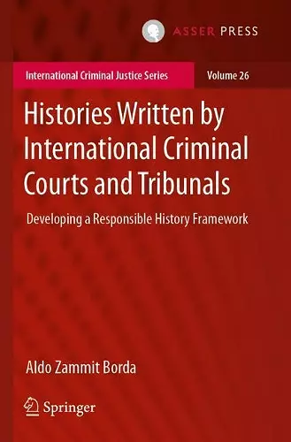 Histories Written by International Criminal Courts and Tribunals cover