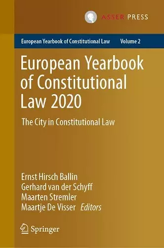 European Yearbook of Constitutional Law 2020 cover