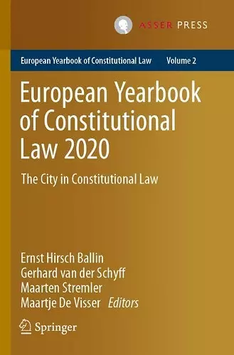 European Yearbook of Constitutional Law 2020 cover