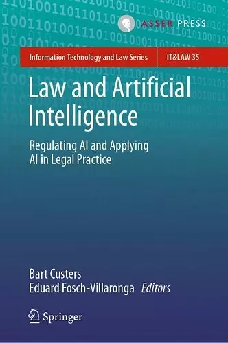 Law and Artificial Intelligence cover