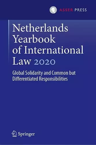 Netherlands Yearbook of International Law 2020 cover