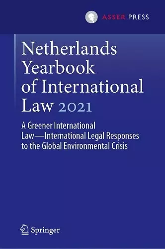 Netherlands Yearbook of International Law 2021 cover