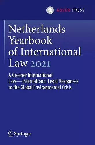 Netherlands Yearbook of International Law 2021 cover