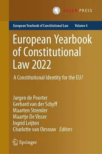 European Yearbook of Constitutional Law 2022 cover