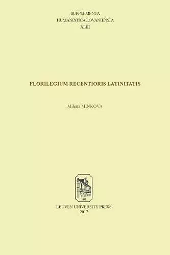 Florilegium recentioris Latinitatis cover