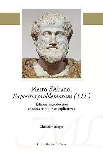 Pietro d'Abano, Expositio problematum (XIX) cover