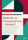 Materials on Commercial Law - Volume II cover