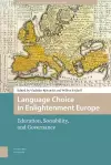 Language Choice in Enlightenment Europe cover