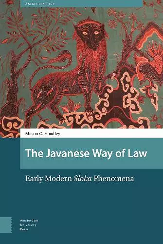The Javanese Way of Law cover