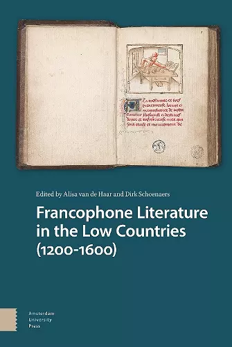 Francophone Literature in the Low Countries (1200-1600) cover