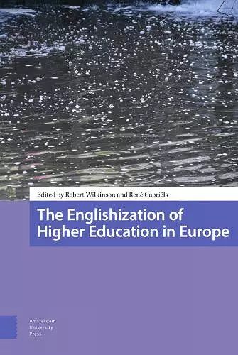 The Englishization of Higher Education in Europe cover