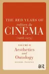 The Red Years of Cahiers du cinéma (1968-1973) cover