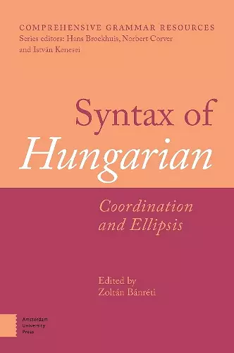 Syntax of Hungarian cover