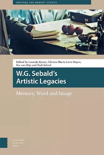 W.G. Sebald's Artistic Legacies cover
