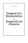 Exegesis of a Renunciation cover