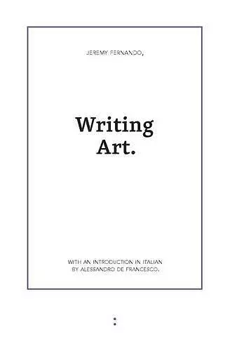 Writing Art cover