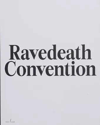 Ravedeath Convention cover