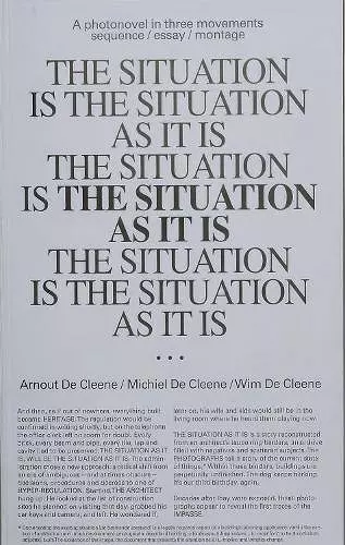 The Situation As It Is cover