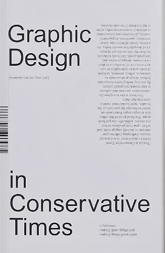 Graphic Design in Conservative Times cover