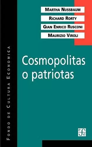 Cosmopolitas o patriotas cover