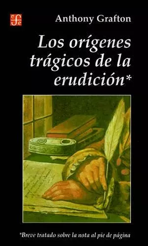 Origenes Tragicos de la Erudicion cover